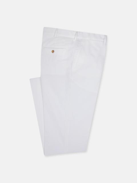J. PRESS MADE-IN-USA WHITE WASHED TWILL CHINO PANT