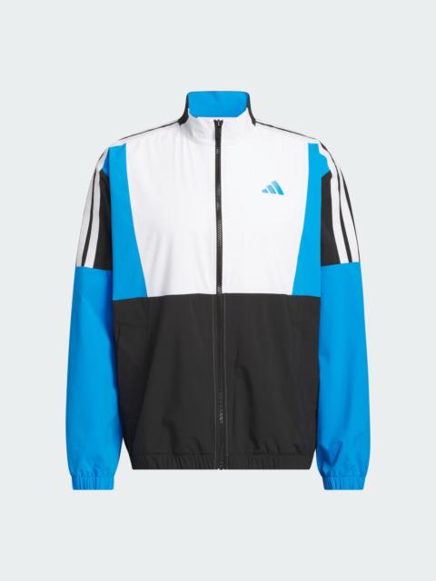 adidas BEYOND TWISTWEAVE FULL-ZIP WINDBREAKER