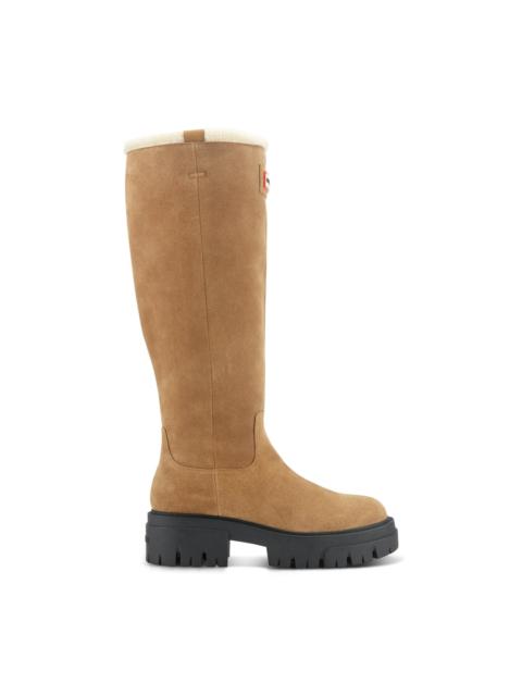 HUNTER Women's Giania Insulated Waterproof Suede Boots
