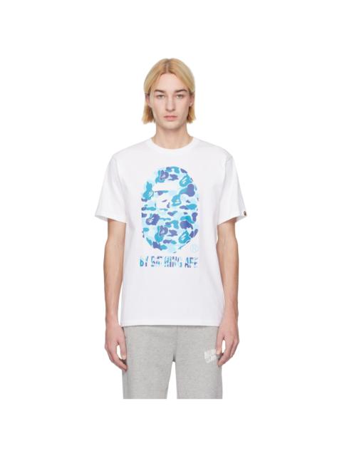 A BATHING APE® White ABC Camo 'By Bathing Ape' T-shirt