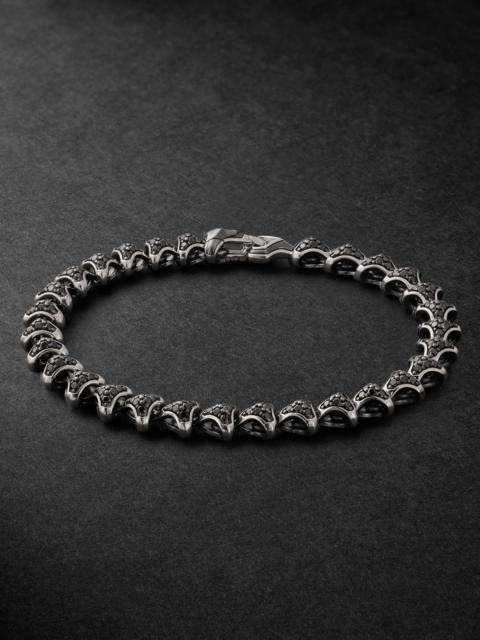 DAVID YURMAN Armory Sterling Silver Diamond Bracelet