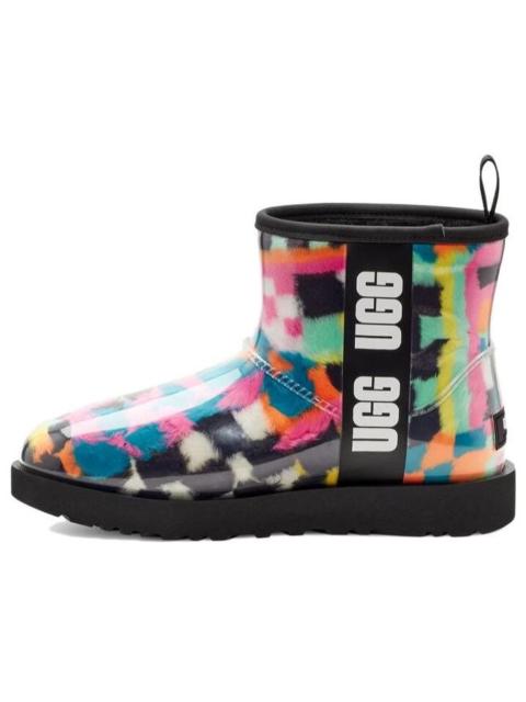 UGG (WMNS) UGG Classic Clear Mini Boot Checks 'Black Multi' 1135530-BLKM