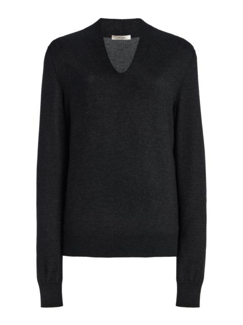 The Row Piro Cashmere-Silk Sweater