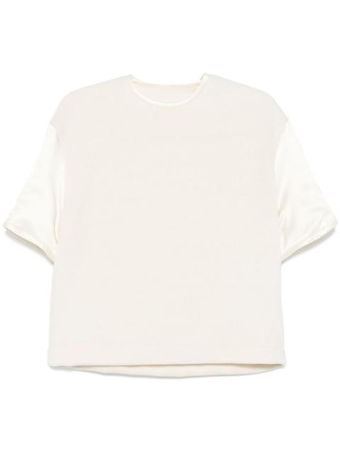 Jil Sander + virgin wool top