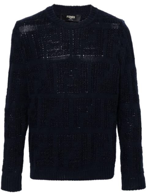 FF chunky-knit jumper