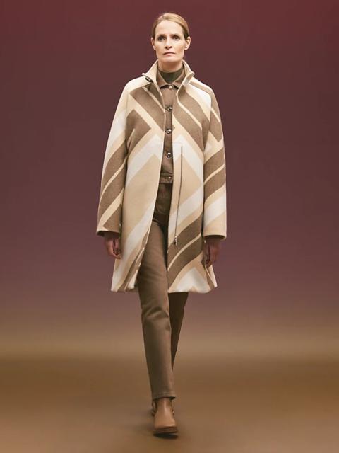 Hermès "Mosaique" coat