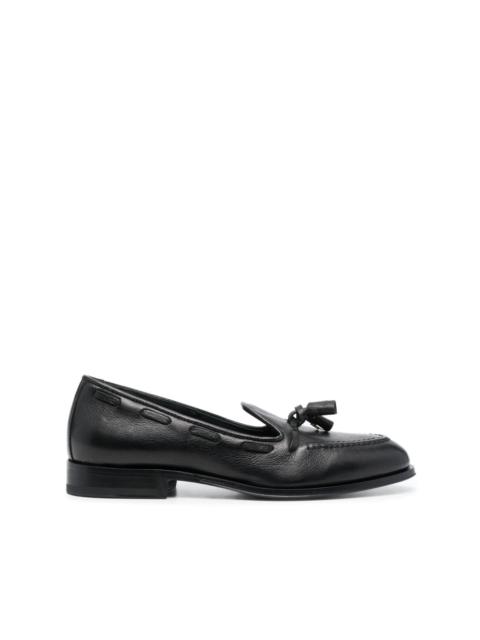 FURLA Heritage leather loafers
