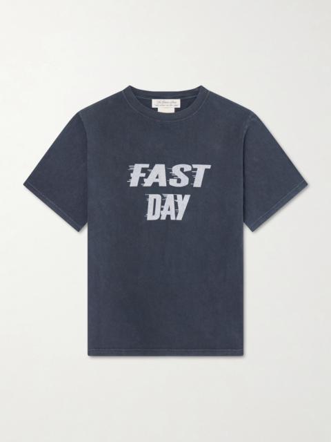 REMI RELIEF Fast Day Printed Cotton-Jersey T-Shirt