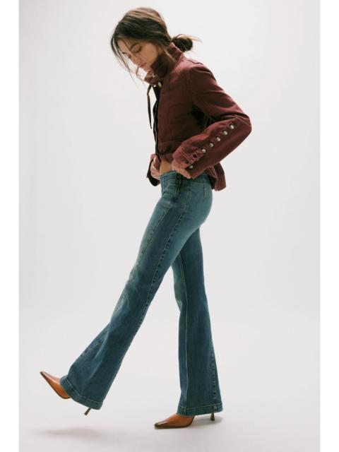 FREE PEOPLE We The Free Alamo Low-Rise Flare Jeans