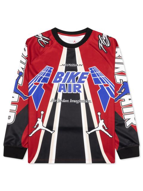 Jordan JORDAN X NIGEL SYLVESTER JERSEY 'CINNABAR' - CINNABAR/BLACK/LYON BLUE