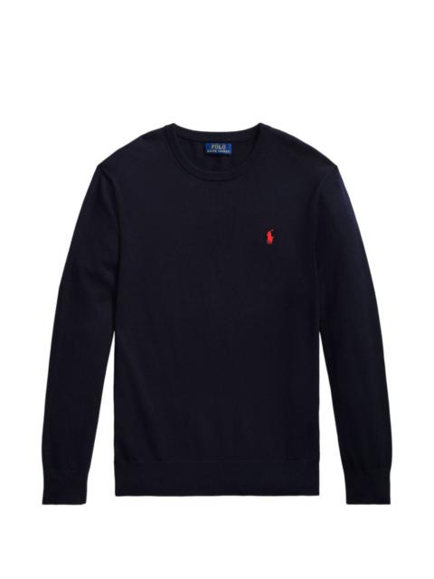 Polo Ralph Lauren long-sleeve logo-detail sweater