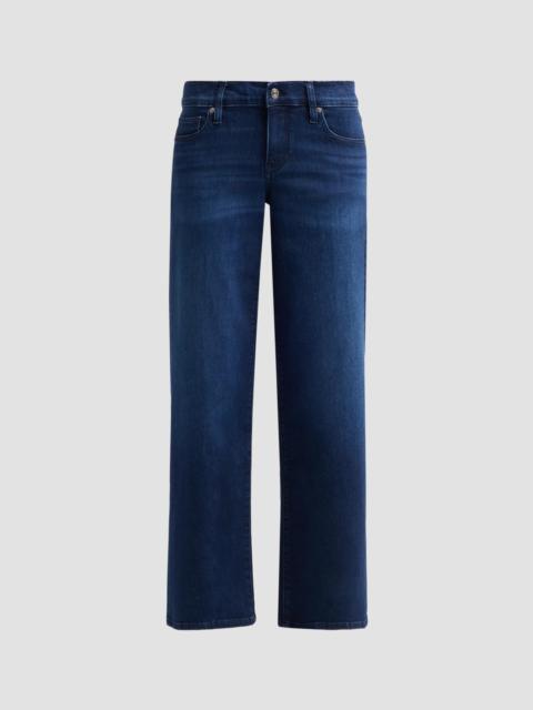 FRAME Women's Le Slim Palazzo Low-Rise Jeans - Ultraviolet