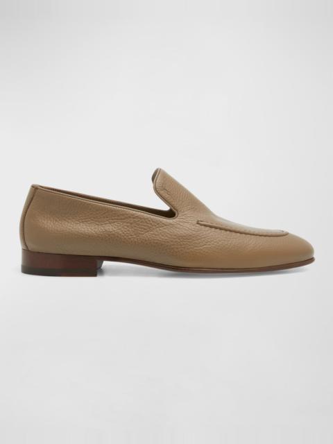 Manolo Blahnik Men's Truro Leather Loafers