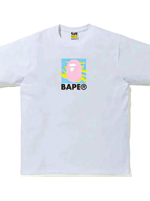 A BATHING APE® Multicolor Print T-Shirt "White" 97F24452