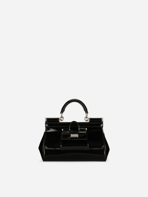 Dolce & Gabbana KIM DOLCE&GABBANA Small Sicily bag in polished calfskin with coin pocket