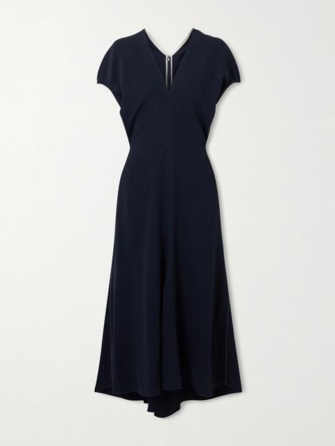 Victoria Beckham Crepe Midi Dress