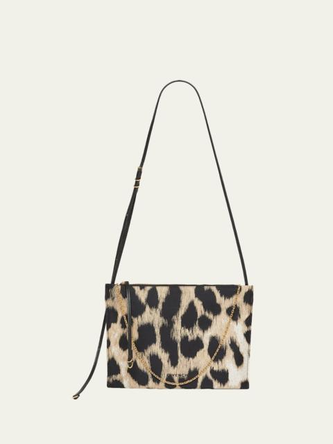 Givenchy Voyou Animal-Print Pochette Shoulder Bag