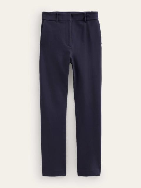 BODEN Highgate Ponte Pants-Navy