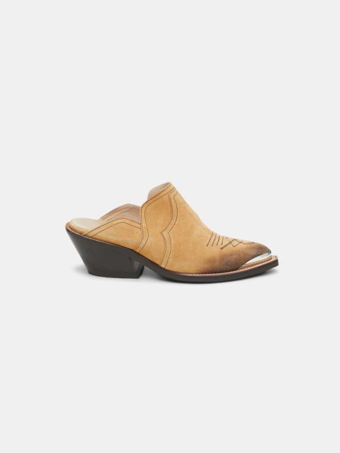 DOROTHEE SCHUMACHER WAXED STATEMENT mule cowboy