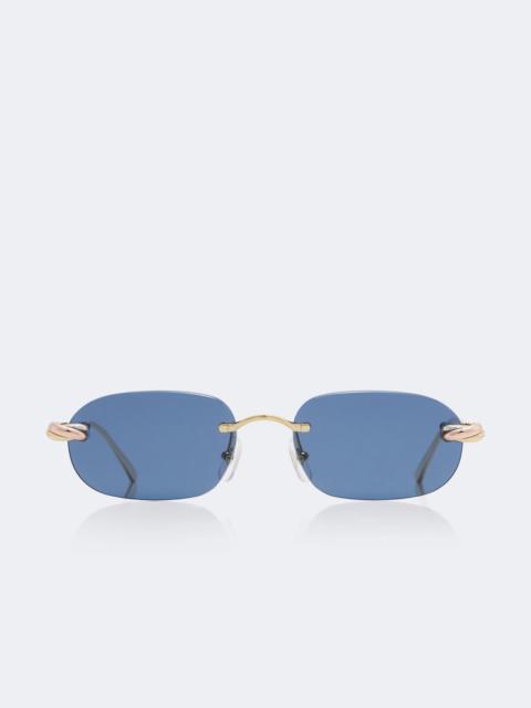 Cartier Trinity De Cartier rectangular sunglasses