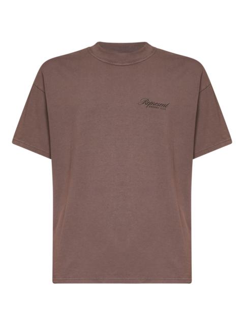 REPRESENT Truffle Represent Owners Club Script T-shirt