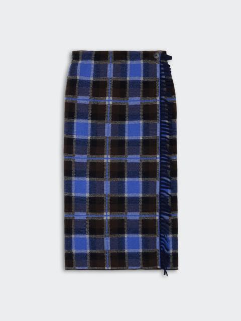 GUEST IN RESIDENCE Tartan Wrap Skirt