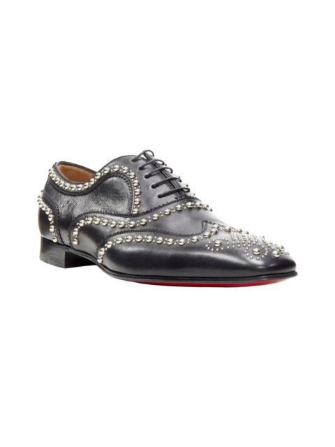 Christian Louboutin Christian Louboutin Men's Leather Studded Oxford Brogue (Authentic Pre-Loved)
