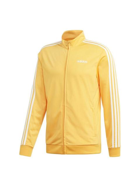 adidas adidas E 3S TT TRIC Casual Sports Jacket Gold Color GD5241