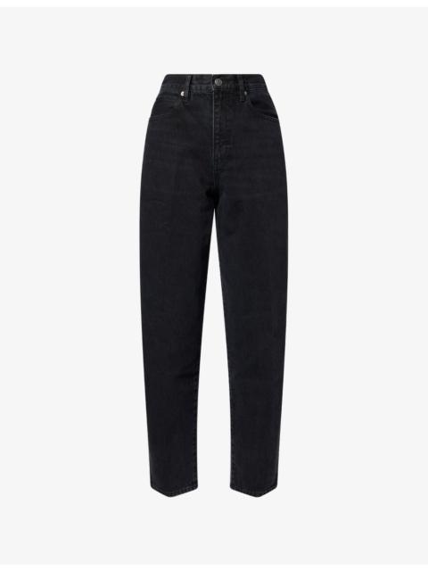 FRAME The Neat Tapered-Leg Denim Jeans