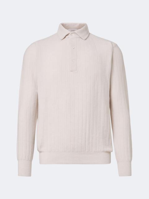 LARDINI Cashmere polo sweater