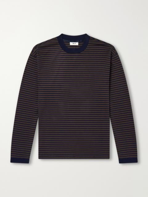 NN07 Lionel 30040 Striped Organic Cotton-Jersey T-Shirt