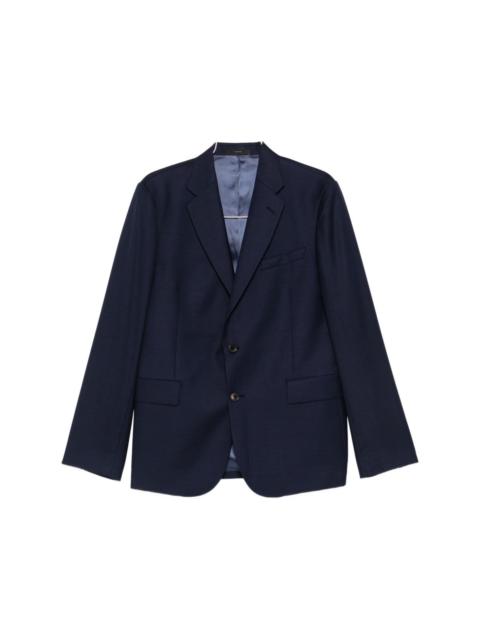 Wool single-breasted suit