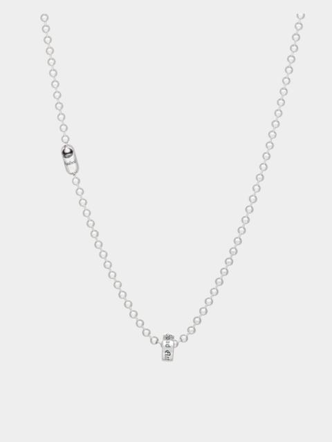 GOOD ART HLYWD GOOD ART HLYWD POP LOCK GOOD ART LOGO NECKLACE 2A - STERLING SILVER