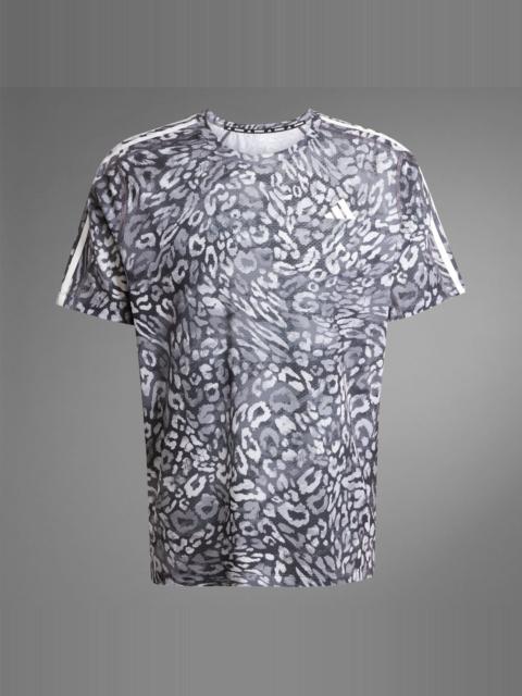 adidas Own The Run CLIMACOOL 3-Stripes Tee