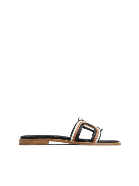 Tod's Kate leather slides