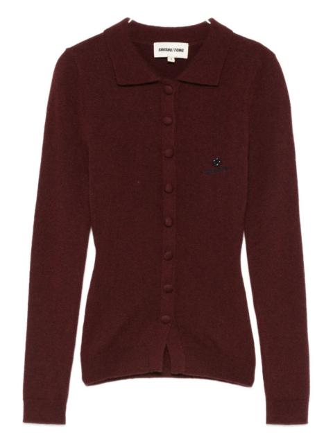 SHUSHU/TONG button-up knit cardigan