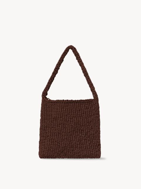 The Row Large Didion Shoulder Bag in Cotton