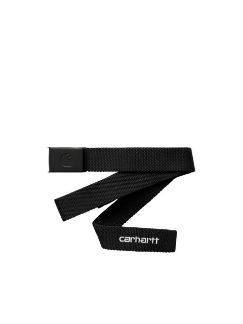 Carhartt logo-print webbing belt