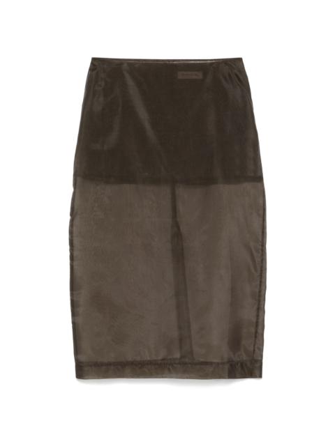 The Frankie Shop Peri midi skirt