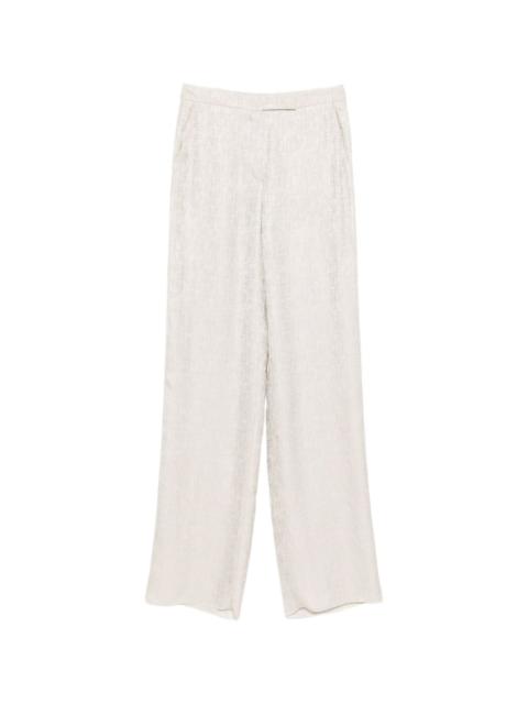 Straight-leg trousers