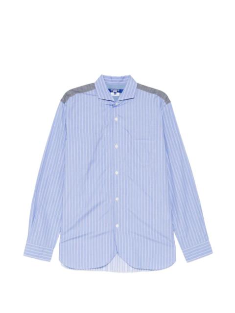Junya Watanabe MAN contrast-striped shirt