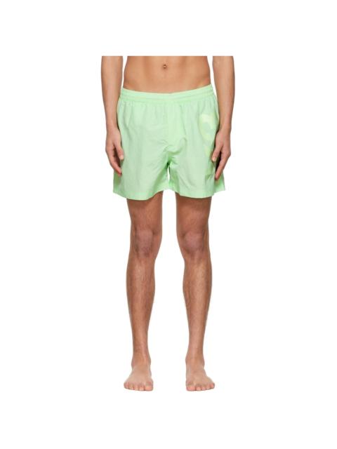 Y-3 Green Recycled Nylon Swim Shorts