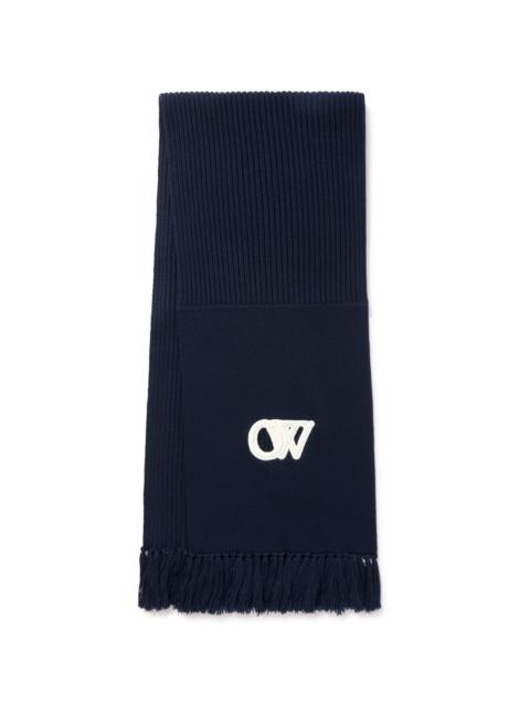Off-White Wo Cut Out Ow Scarf