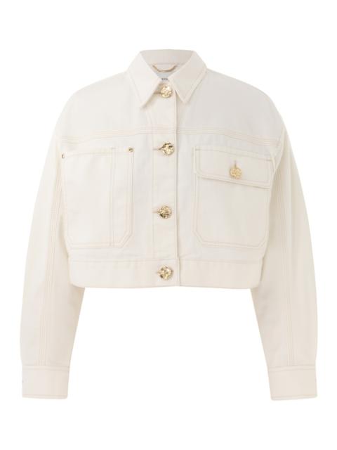 Zimmermann MATCHMAKER BOXY DENIM JACKET