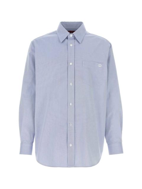 GUCCI Powder Blue Oxford Shirt