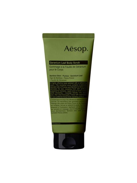 Aesop Geranium Leaf Body Scrub
