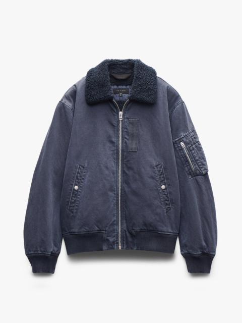 rag & bone Denim B-15 Bomber Jacket
Authentic Rigid in Graphite