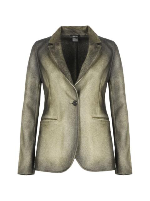 Avant Toi notched-lapels single-breasted jacket