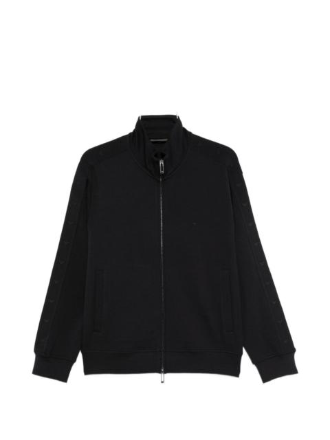 EMPORIO ARMANI zip detail sweatshirt