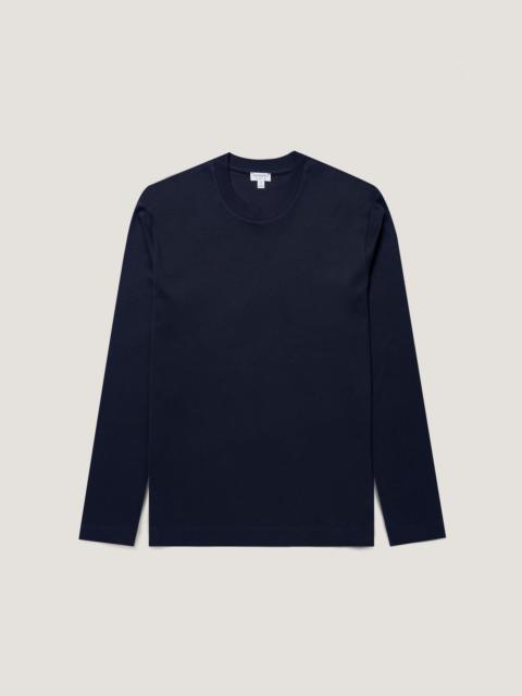 Sunspel Long Sleeve Heavyweight T‑shirt